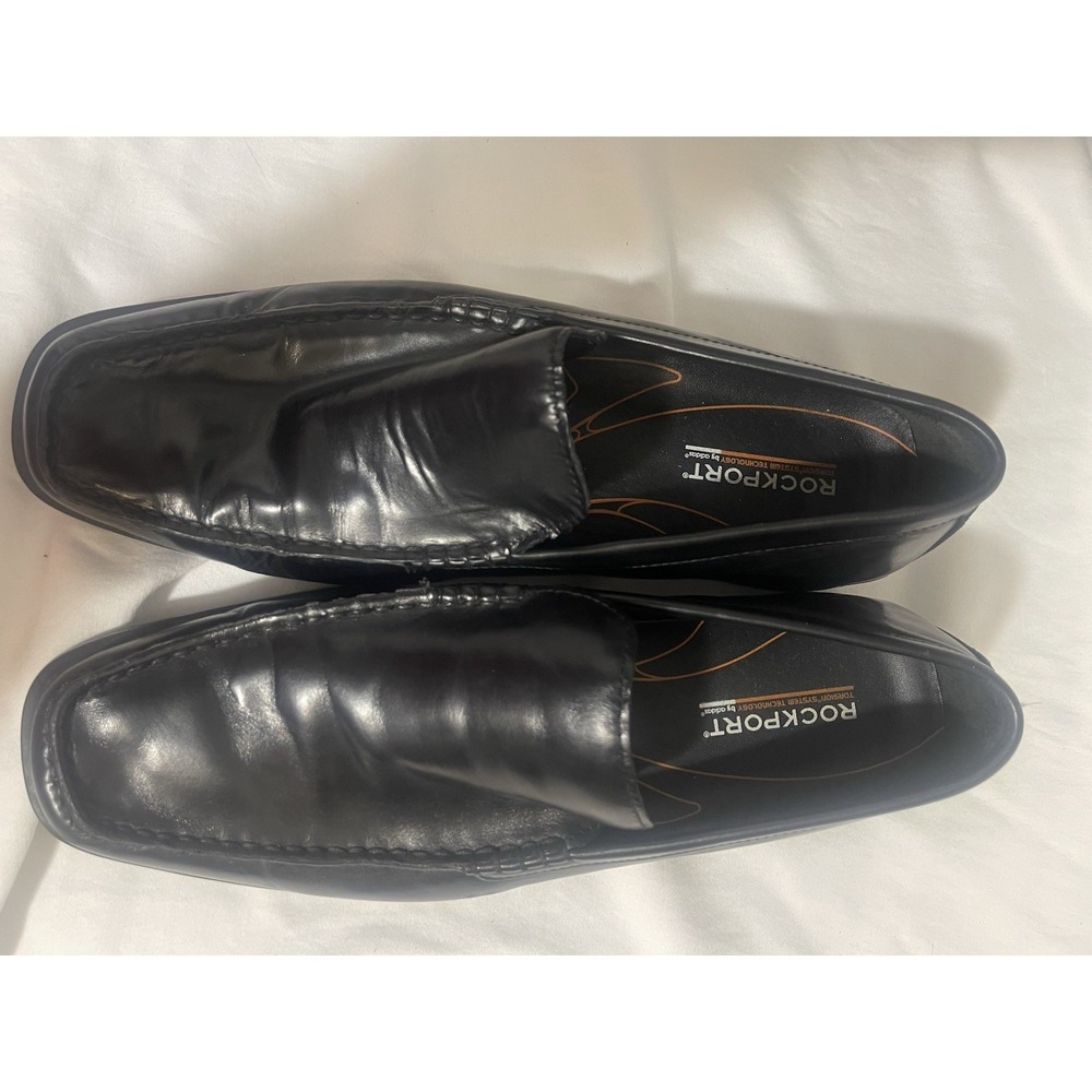Rockport Moc Loafers Men Size 10.5 M Slip On Casual Comfort Leather Dress Shoes